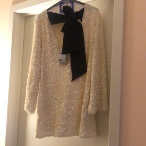 H&M viral sequin dress size small NWT
